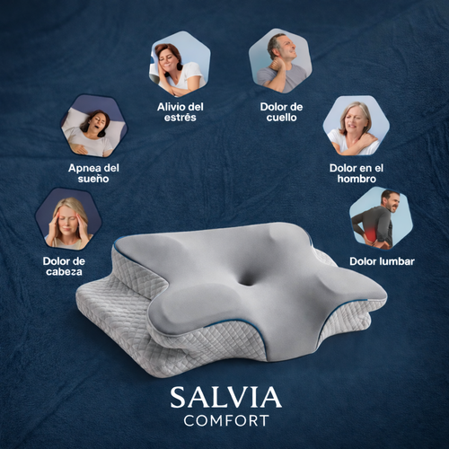 SalviaCloud™ - Almohada de apoyo cervical